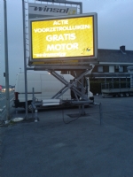 Leddisplay huren Oostende